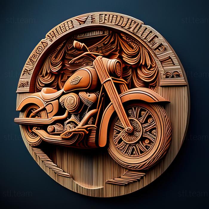 3D модель Harley-Davidson Sport Glide (STL)